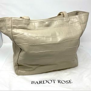 Japanese brand Bardot Rose leather tote